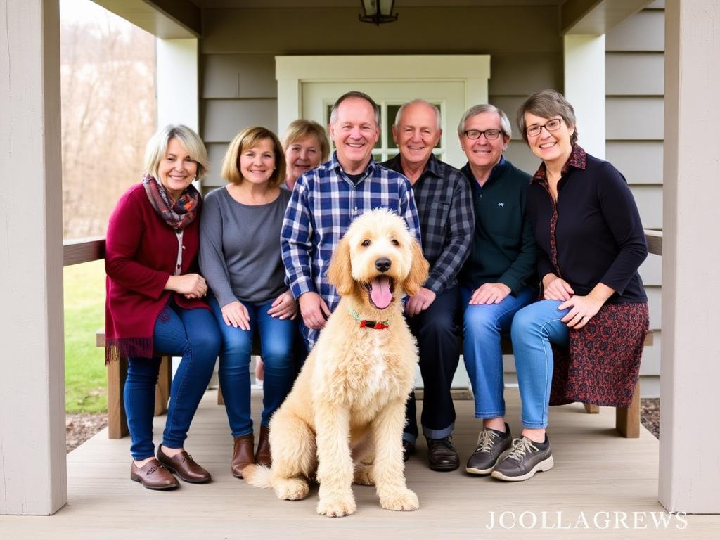 The Cair Paravel Farmstead family gathered together on the farm